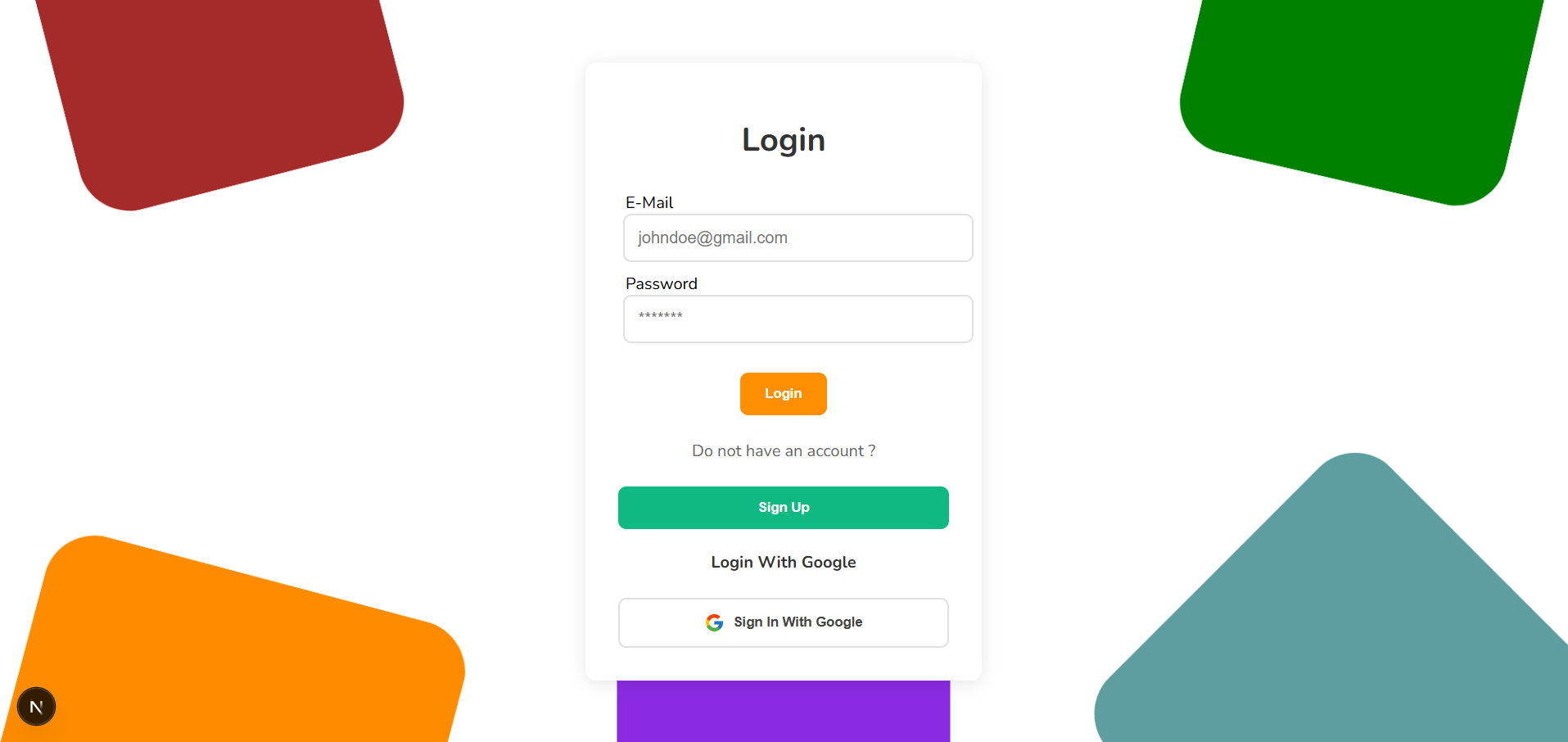 Login